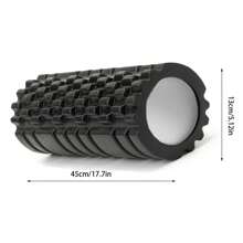 Rodillo de espuma para masaje de tejido profundo, rodillo de ejercicio de alta densidad y patentado para masaje muscular y liberación de puntos de gatillo miofasciales, rodillo de espalda para fitness, yoga y pilates - Multicolor - Ver 9