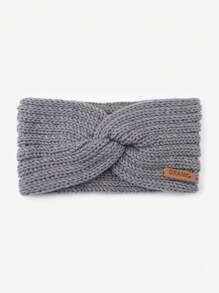 GRANK 2pcs Letter Patch Decor Hair Band - Multicolor - View 5