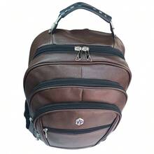 Yepp Men's Laptop Notebook Backpack Executive College Rugged - Rỉ Nâu - Xem 5