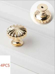 铝合金圆形单孔衣柜柜门拉手 - 彩色 - 查看 19