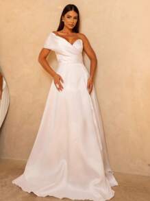 Chic Bridesmaid/Graduation Party Dress - 白色 - 查看 1