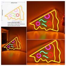 1PC 5V USB Easter/Summer Gifts Handmade Neon Lucky Ball Potion Keg Pumpkin King Tombstone/Gravestone Round Rock Music Circle Fitness Logo With Round Circle GYM Dumbbell With Hand Creative Game Room With Earphone Shape Wall