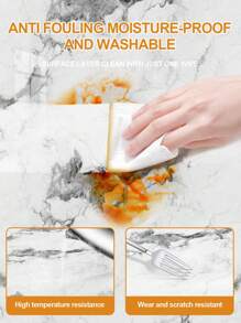 10/20PCS Marble Wall Panels Peel And Stick Backsplash Marble Look Tile, Ideal For: Kitchen Bathrooms Living Rooms Bedrooms Fireplace Shower Tile, Renovation Stickers Peel Wall Panels, Wall Paper, Wallpapers, Spring Decoration Items Refresh Your Home, Rama Decoration Stickers