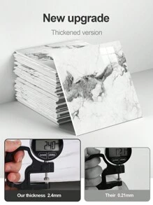 10/20PCS Marble Wall Panels Peel And Stick Backsplash Marble Look Tile, Ideal For: Kitchen Bathrooms Living Rooms Bedrooms Fireplace Shower Tile, Renovation Stickers Peel Wall Panels, Wall Paper, Wallpapers, Spring Decoration Items Refresh Your Home, Rama Decoration Stickers