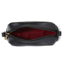Women's Small Crossbody Bag With Side Strap And Shoulder Strap - 黑色 - 查看 4