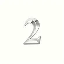 1 pieza Número de dirección de la casa, Placa de número de puerta 3D, Pegatina de número autoadhesiva del 0 al 9, Número de dirección de calle de la casa, Calcomanía de edificio, Apartamento, Oficina, Mejor regalo para habitación de hotel