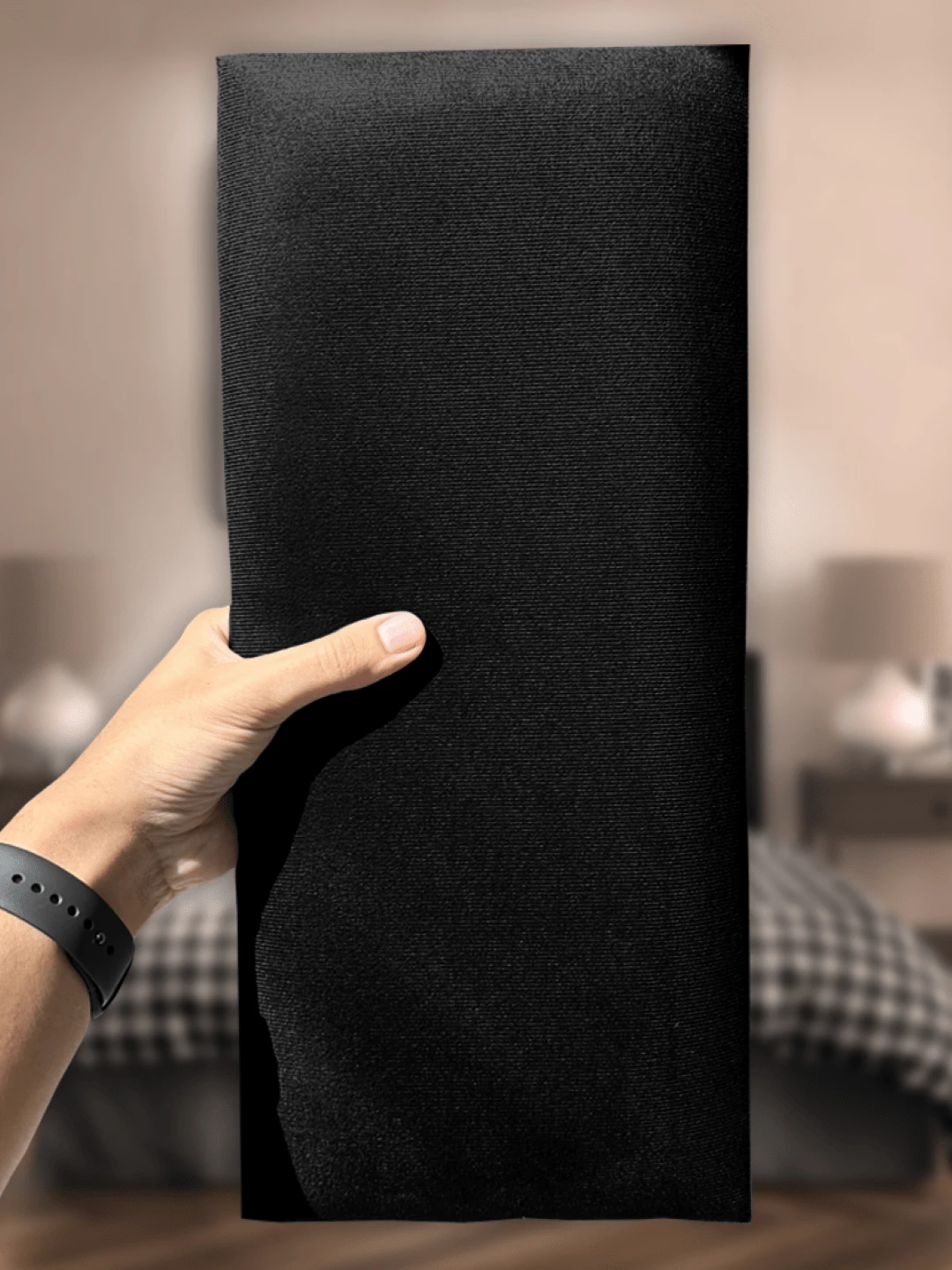 Upholstered Headboard For Single Bed 1.00m Adhesive Modular Panel