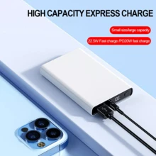 10000mAh Power Bank Pack Fast Charger 2 USB External Battery For Mobile Phone UK - White - View 5
