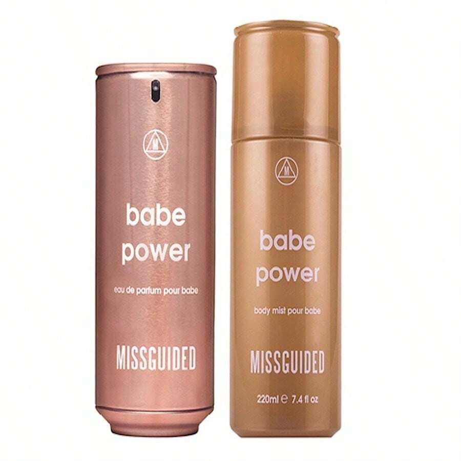 MISSGUIDED Babe Power Eau De Parfum 80ml Spray & Body Mist Gift Set - Floral - View 1