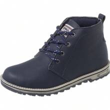 Comfortable Boys' Combat Boots For Boys And Girls - 藏蓝色 - 查看 1