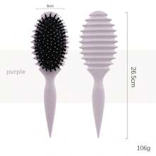 New Curling Brush, Latest Boar Bristle Hair Brush Styling Hairdressing Comb Massage Comb Scalp Hair , Curling Brush, Suitable For All Styles And All Women's Style Curls - Multicolor - View 17