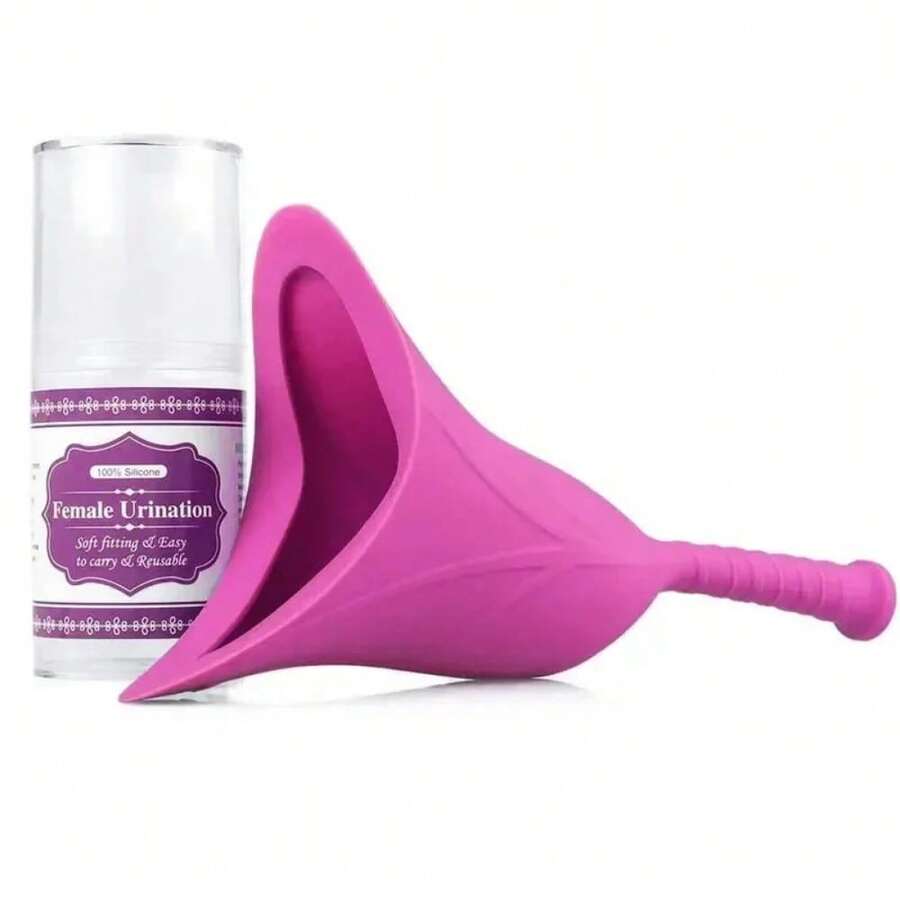 Silicone Female Urination Device Portable Female Standing Up Urinal