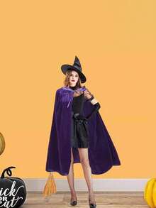 1pc Little Red Riding Hood Cosplay Costume Castle Queen Cape Fairy Tale Cosplay Costume - Multicolor - View 3