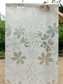 1Roll Self Adhesive Window Privacy Film , Sun Blocking Window Film Frosted Winodw Glass Covering Heat Control Window Tint 3D Insulation Window Glass Sticker For Home - Multicolor - View 3