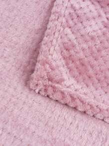 1pc Pet Winter Warm Blanket, Multi-Colors Available, Short Plush Soft And Comfortable, Suitable For Small/Medium Dogs - Pink - View 6