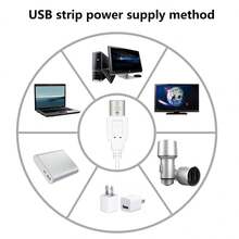 1 件暖白色 LED 灯带，2M/3M/5M 可切换长度，适用于衣柜、走廊、通道、橱柜、卧室、书房等各种场所 - 黃色 - 查看 6