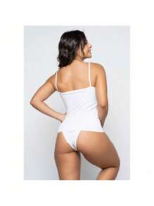 Blouse KIT 3 WOMEN'S TANK TOP TANK TOP STRAPS BLOUSE COMFORTABLE SUMMER - 白色,黑色,藍色 - 查看 3