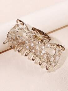 1 Máy Tính Nữ Thiết Kế Hình Chữ Nhật Rỗng Ra Vuốt Tóc Thời Trang Để Trang Trí Tóc Thông Thường - Đỏ - Xem 15