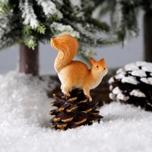 1pc Nhựa Sáng Tạo Tiệc Lễ Tạ Ơn Bí Ngô Sóc Trang Trí Để Bàn, Quà Tặng Ngày Lễ Tốt Nhất Cho Vườn, Ban Công, Trang Trí Nhà Cửa - nhiều màu - Xem 17