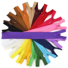 Set Of Invisible Nylon Zippers Fechecler 18cm For Sewing Supplies 10 Pieces Various Colors 18cm - Nhiều màu - Xem 4