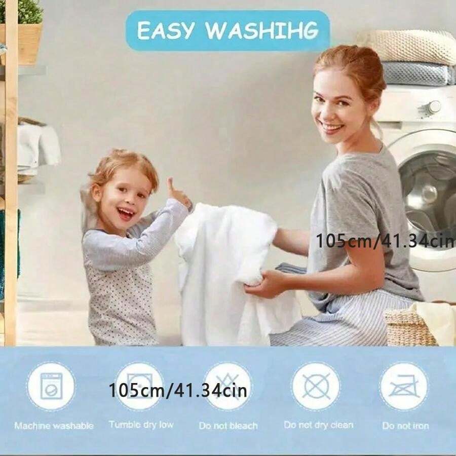 1ชิ้น ผ้าห่มห่อตัวเด็กทารก มีฮู้ด ลายแมวการ์ตูน, ขนาด 80*80 ซม. สามารถ