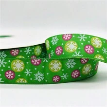 1pc 2yards 25mm Ruy băng trang trí Giáng sinh in Ruy băng Polyester Giáng sinh cho thiết kế thủ công - Chọn màu sắc - Xem 36