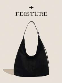 1 pieza Bolso cruzado de gran capacidad para mujeres, adecuado para chicas, damas, estudiantes universitarias, jóvenes profesionales y trabajadoras de oficina, excelente para trabajo, negocios, trayecto, escuela, bolso de moda FEISTURE