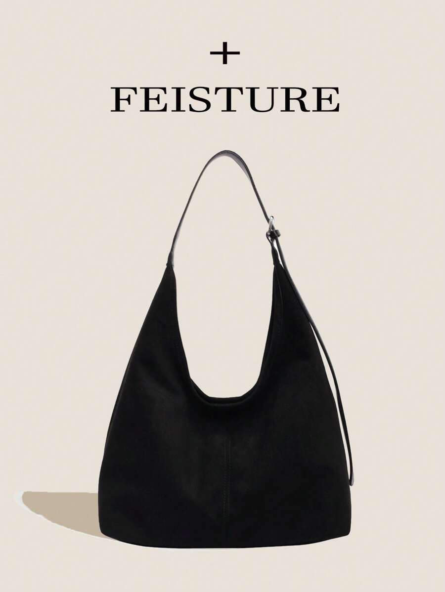 1 pieza Bolso cruzado de gran capacidad para mujeres, adecuado para chicas, damas, estudiantes universitarias, jóvenes profesionales y trabajadoras de oficina, excelente para trabajo, negocios, trayecto, escuela, bolso de moda FEISTURE