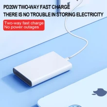 10000mAh Power Bank Pack Fast Charger 2 USB External Battery For Mobile Phone UK - White - View 4