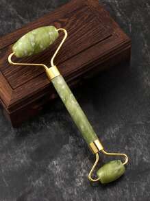 1/2 cái/bộ con lăn ngọc bích & bộ gua sha, con lăn mát xa mặt có dụng cụ cạo gua sha, máy mát xa đá ngọc bích chống lão hóa, làm thon gọn & săn chắc, trẻ hóa mặt và cổ, xóa nếp nhăn & bọng mắt - Nhiều màu - Xem 9