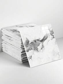 10/20PCS Marble Wall Panels Peel And Stick Backsplash Marble Look Tile, Ideal For: Kitchen Bathrooms Living Rooms Bedrooms Fireplace Shower Tile, Renovation Stickers Peel Wall Panels, Wall Paper, Wallpapers, Spring Decoration Items Refresh Your Home, Rama Decoration Stickers