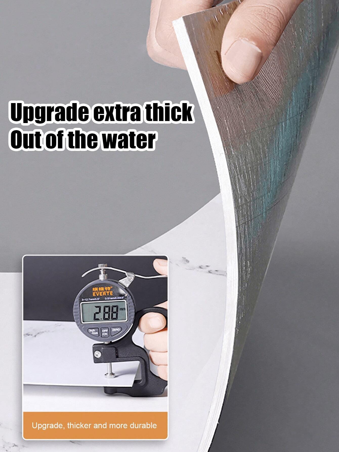 10/20PCS Marble Wall Panels Peel And Stick Backsplash Marble Look Tile