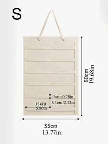 1pc Jewelry Storage Organizer Bag, Wall Mount Hanging Jewelry Display Rack - Multicolor - View 6