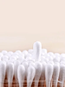 10 paquets de 100 pièces de tampons de nettoyage à double extrémité, bâtonnets en bois, boules-cotons de maquillage, boules, cure-oreilles
