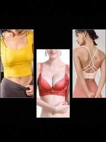 8 件可重复使用的米色/黑色胸垫，隐形乳头隐藏柔软舒适丰胸垫，适合各种场合 - 彩色 - 查看 10