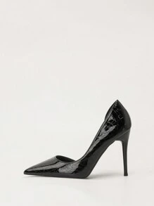 Sexy Nightclub Slim Stilettos Super High Heel Peep Toe Hollow-Out High Heels