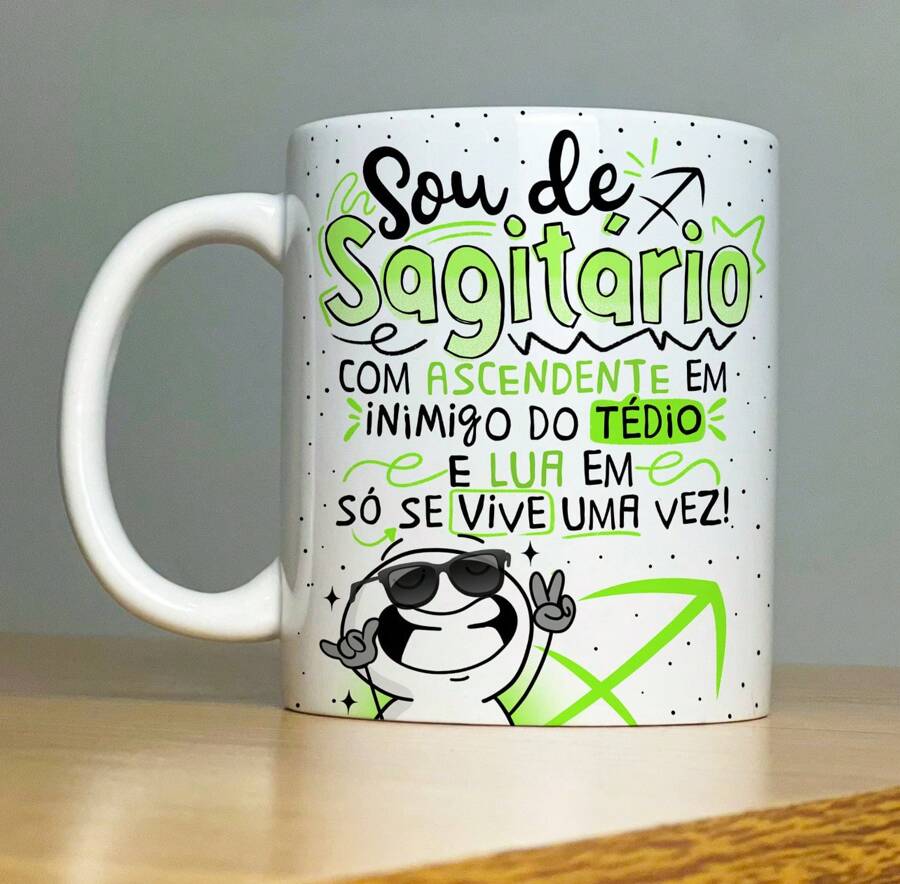 个性化瓷杯 – 标志：我是射手座，性格：XICO – 325ML - 彩色 - 查看 1