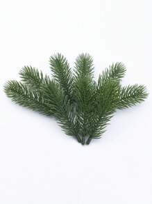 5 cái/20 cái/bộ kim thông nhân tạo Phụ kiện nhựa, Vật liệu tự làm, Trang trí nhà cửa, Đồ dùng tiệc tùng, Trang trí bàn, Đồ trang trí giữa bàn, Hoa nhân tạo, Hoa nhựa - màu xanh lá - Xem 9