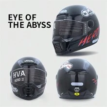 HVA复古摩托车头盔，DOT ECE认证，复古摩托车全盔 - 深淵之眼 - 查看 13