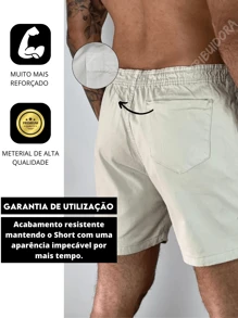 Kit 3 Men's Shorts Twill Mauricinho Bermuda Premium Brim La.Bless - Nhiều màu - Xem 3