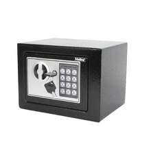 ELECTRONIC STEEL SAFE WITH PASSWORD DIGITAL KEYBOARD AND KEY SB17 - 均碼 - 查看 2