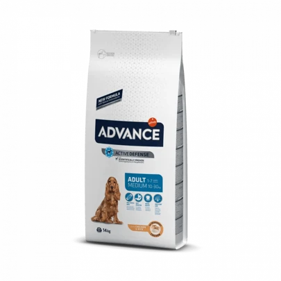 Advance Medium Adult Chicken & Rice 14 Kg Comida Para Perros ✅ Entrega de 2-5 días a España y Portugal (península)