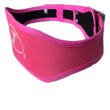 Torrel Faja Cinturón Gym Rosa Rigida Levantamiento de pesas crossfit calistenia - Rosa - Ver 4