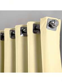 Blackout Curtain Without Voile - Various Sizes - Straw - View 3