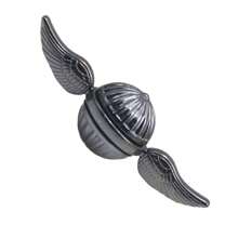 多色多款式金属手指旋转器/办公室减压娱乐玩具/适合节日/派对礼物，手指滚轮，减压玩具，镰刀 - 彩色 - 查看 11