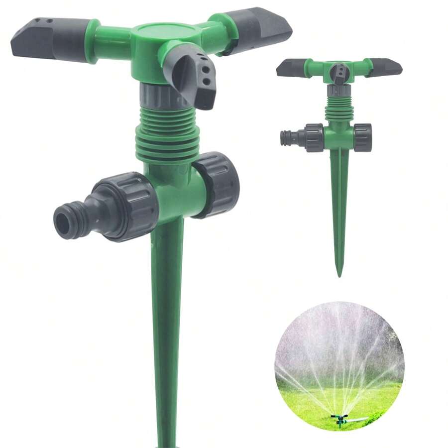 Kit 20x Sprinkler Irrigation For Lawn Garden 360 Degrees Auto - 綠色 - 查看 1