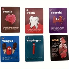 Organ ATTACK! Human Organ Attack Card Game Party Card Game - Multicolor - View 3