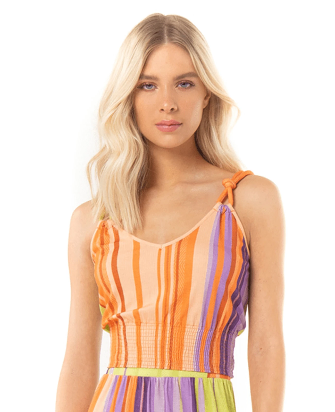 Endless Orange Women's Blouse - 橘色 - 查看 1