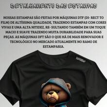 Men's Oversized Angel Forever Streetwear T-Shirt Crew Neck Wide Large Print Street Style New Arrival Promotion. - màu đen - Xem 7