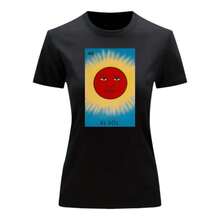 Playera Unisex El Sol De La Loteria Mexicana - Negro - Ver 2